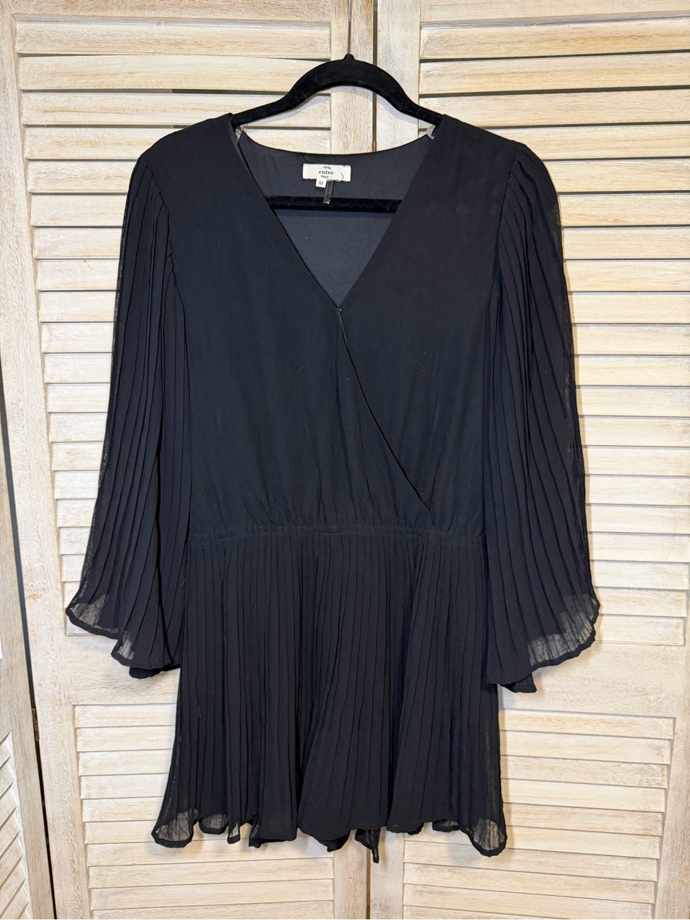 Entro Pleated Romper
